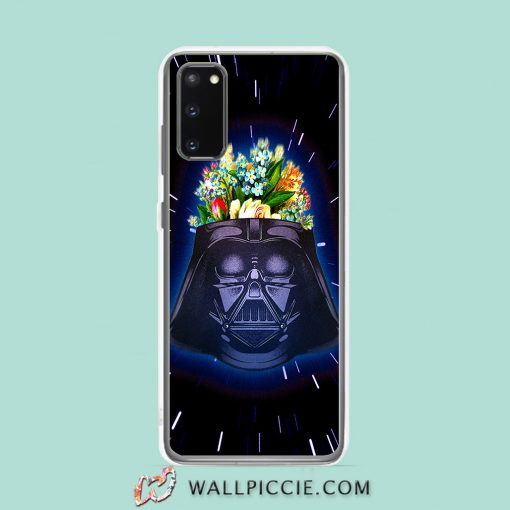 Cool Funny Star Wars Floral Darth Vader Samsung Galaxy S20 Case