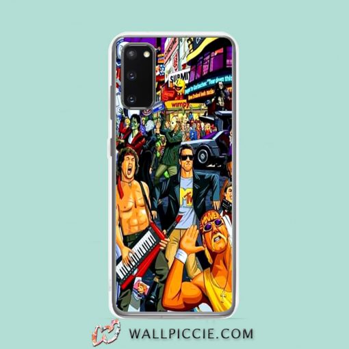 Cool Funny Vintage 80s Movie Character Samsung Galaxy S20 Case