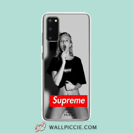 Cool Girl Supreme Get Your Bold On Samsung Galaxy S20 Case
