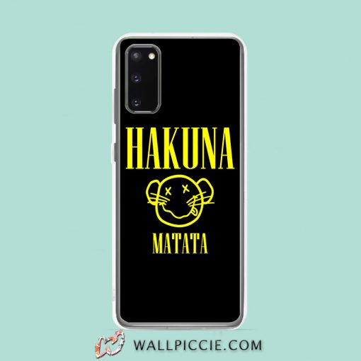 Cool Hakuna Matata Nirvana Parody Samsung Galaxy S20 Case