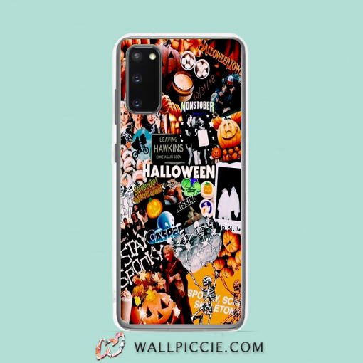 Cool Halloween Movie Collage Samsung Galaxy S20 Case
