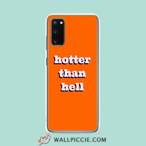 Cool Hotter Than Hell Vintage Aesthetic Samsung Galaxy S20 Case