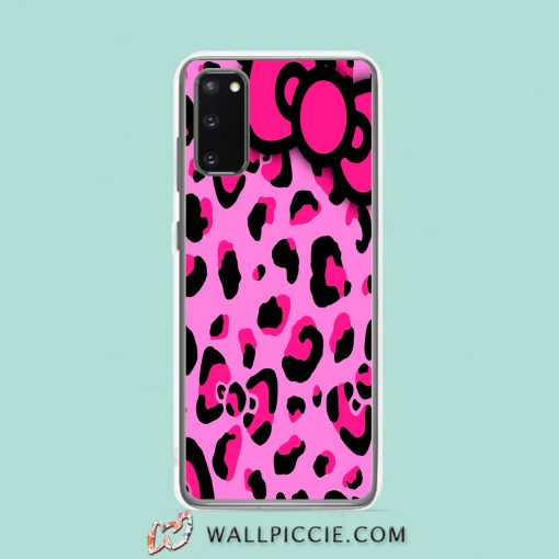 Cool Pink Leopard Girly Pattern Samsung Galaxy S20 Case