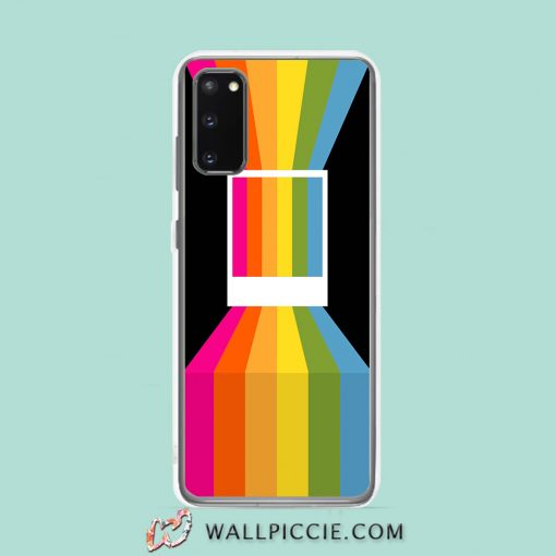 Cool Polaroid Rainbow Frame Samsung Galaxy S20 Case
