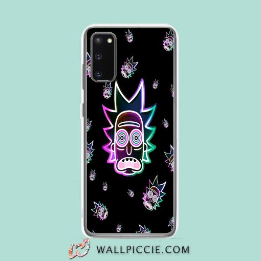 Cool Rick Morty Neon Aesthetic Samsung Galaxy S20 Case