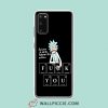 Cool Rick Morty Saying Fuck You Samsung Galaxy S20 Case