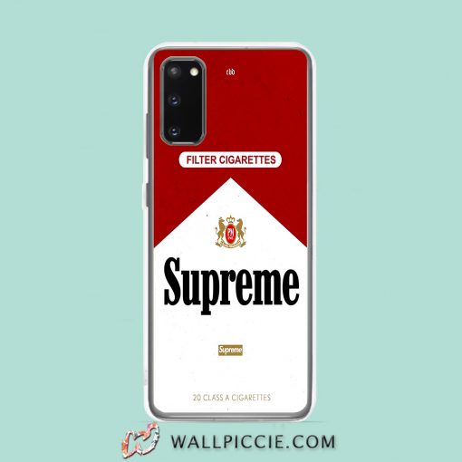 Cool Supreme Cigarette Samsung Galaxy S20 Case