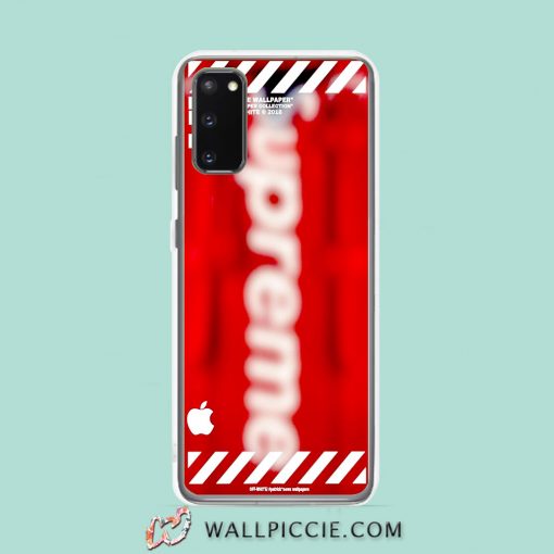 Cool Supreme X Off White Samsung Galaxy S20 Case