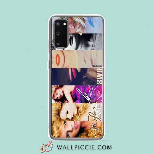 Cool Taylor Swift Album Evolution Samsung Galaxy S20 Case