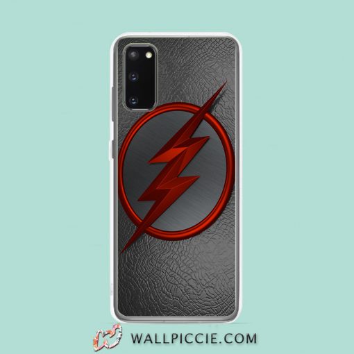 Cool The Flash Metal Symbol Samsung Galaxy S20 Case