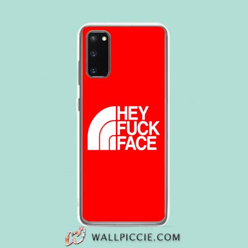 Cool The North Face Hey Fuck Face Samsung Galaxy S20 Case