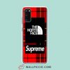 Cool The North Face X Supreme Plaid Samsung Galaxy S20 Case