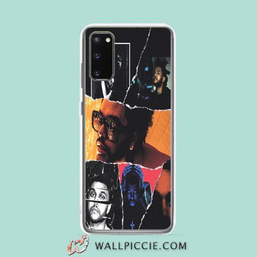 Cool The Weeknd Collage Photoshoot Samsung Galaxy S20 Case