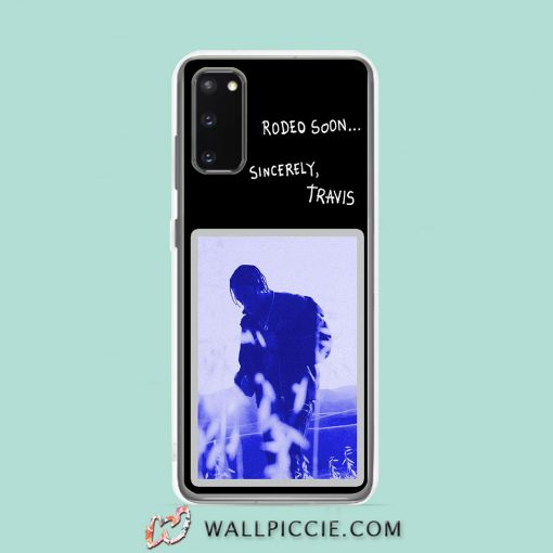 Cool Travis Scott Rodeo Soon Aesthetic Samsung Galaxy S20 Case