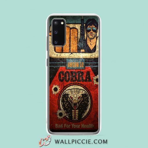 Cool Vintage Cobra 80s Movie Samsung Galaxy S20 Case