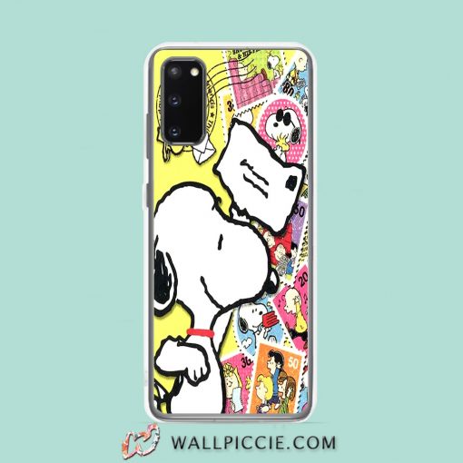 Cool Vintage Snoopy Air Maiil Samsung Galaxy S20 Case