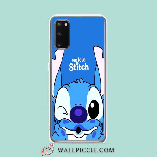 Cool We Love Lilo Stitch Samsung Galaxy S20 Case